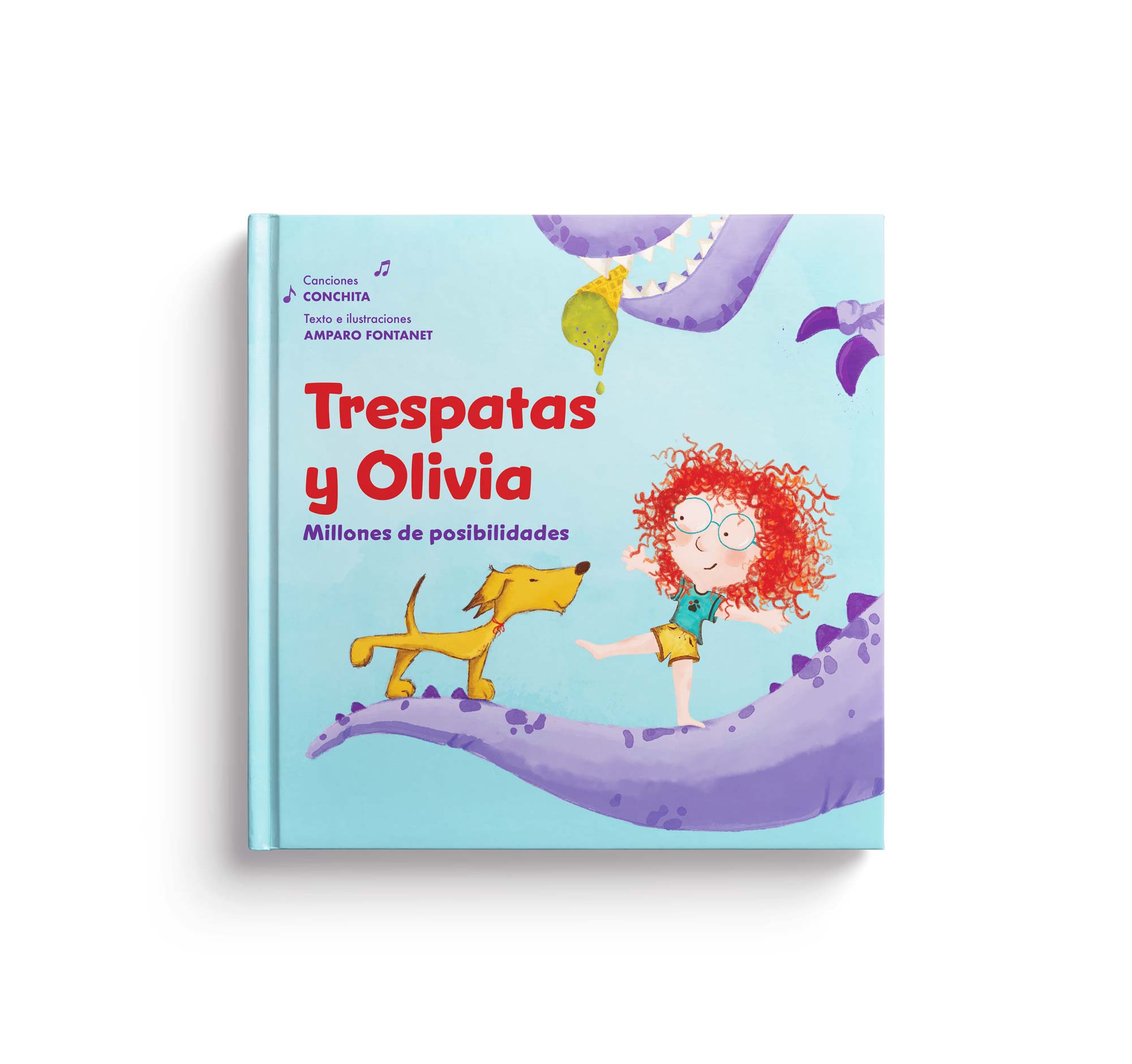Trespatas y Olivia en Un millón de posibilidades. El cuento.